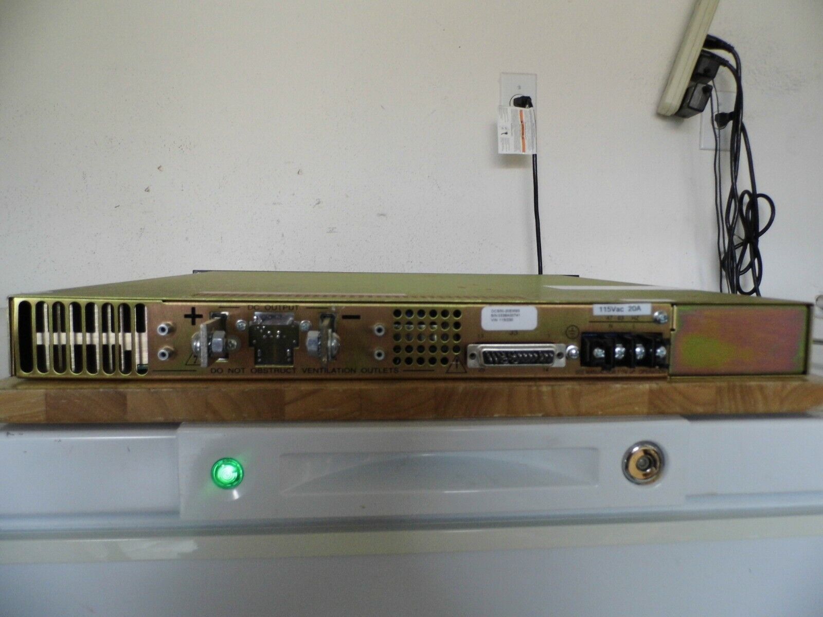 Sorensen DCS50-20E M93 Programmable DC Power Supply 50V, 20A (4 in stock) Sorensen DCS50-20E M93 Programmable DC Power Supply 50V, 20A (4 in stock)